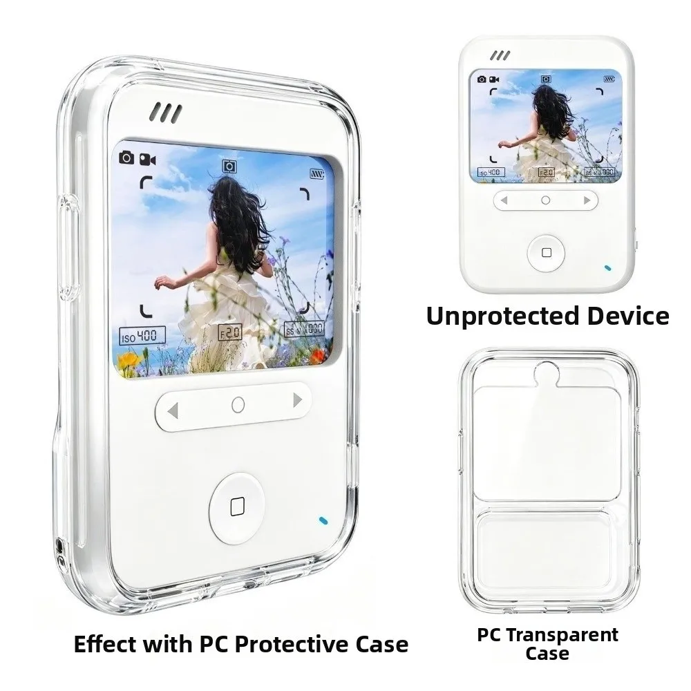 TPU Camera Protective Case Shock Resistant Drop Resistant Camera Cover Soft Shell Transparent Camera Soft Case For Godox C100