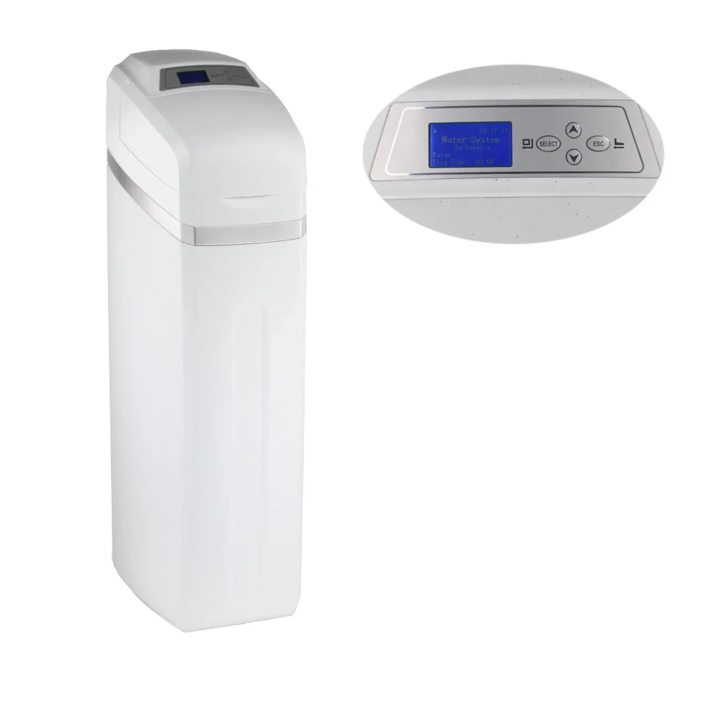 for 2000L per hour automatic regeneration residential Food-grade Plastic water softener system