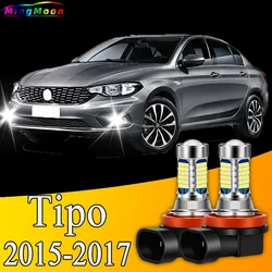 2pcs 81LED Accessories Front Fog Light Bulb Lamp For Fiat Tipo 2015 2016 2017