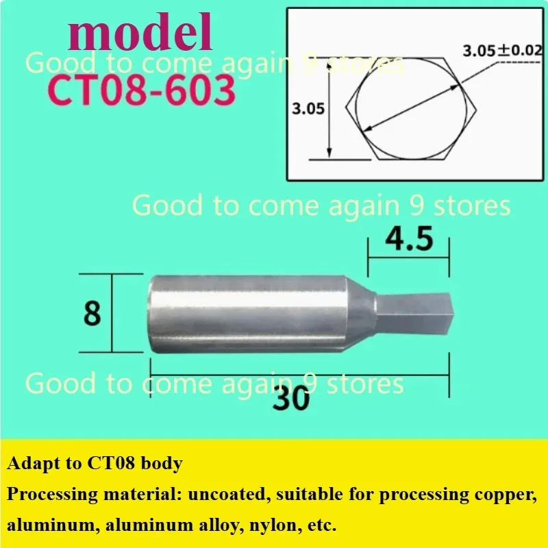 

1 шт. CT08 HSS-TiCN Trox Ротационный протяжной инструмент для пробивки отверстий, четырехсторонний, без покрытия, 1.5мм 2мм 2.5мм 3мм 4мм 5мм 6мм 8мм 10мм 12мм