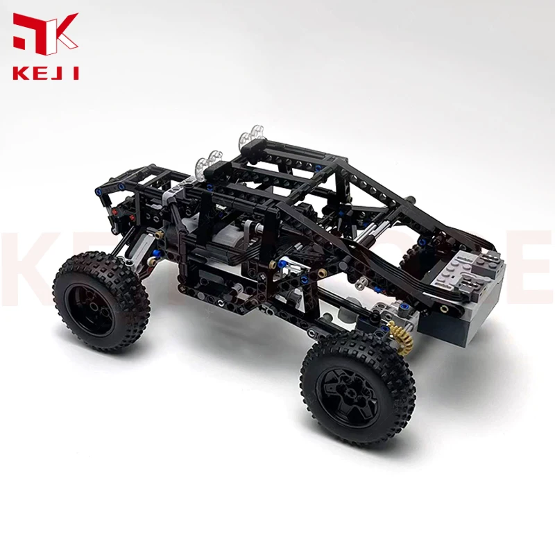 KEJI MOC-96673 4x4 RC Baja Trophy Truck fuoristrada SUV RC modello Building Blocks Kit di mattoni giocattoli fai da te regalo di natale