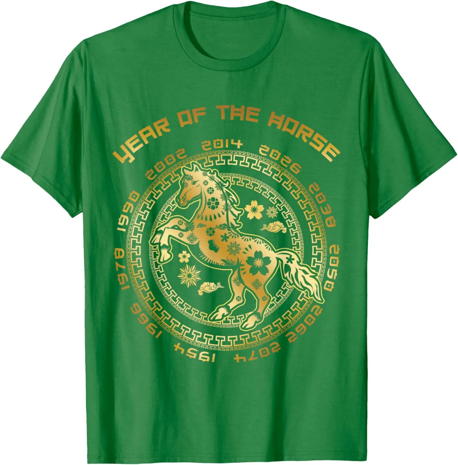 Chinese New Year Gift  of The Horse Chinese Zodiac Year 2026 Printed T-shirt Tops New Arrival HipsterStreet Fashion T-shirt