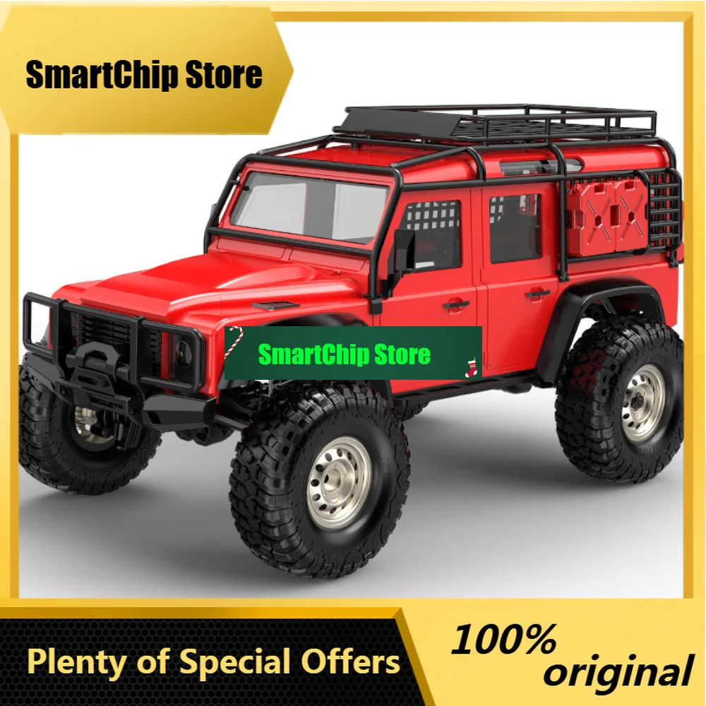 SmCpRemo Hobby 1893-SL RTR 1/18 2.4G 4WD RC Car Rock Crawler Trail Rigs Truck Two Speed Metal Chassis Wheels Climbing Vehicles M
