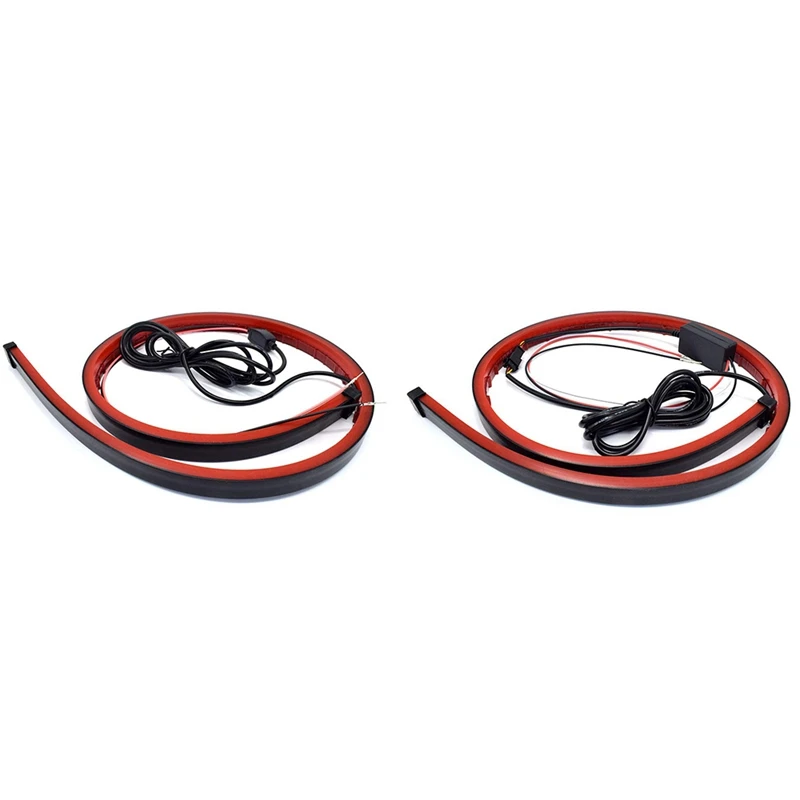 

ABHX-Led Третий стоп-сигнал, полоса, гибкая полоса стоп-сигнала с высоким креплением, водонепроницаемая, 144 шт., светодиодная задняя сигнальная лампа