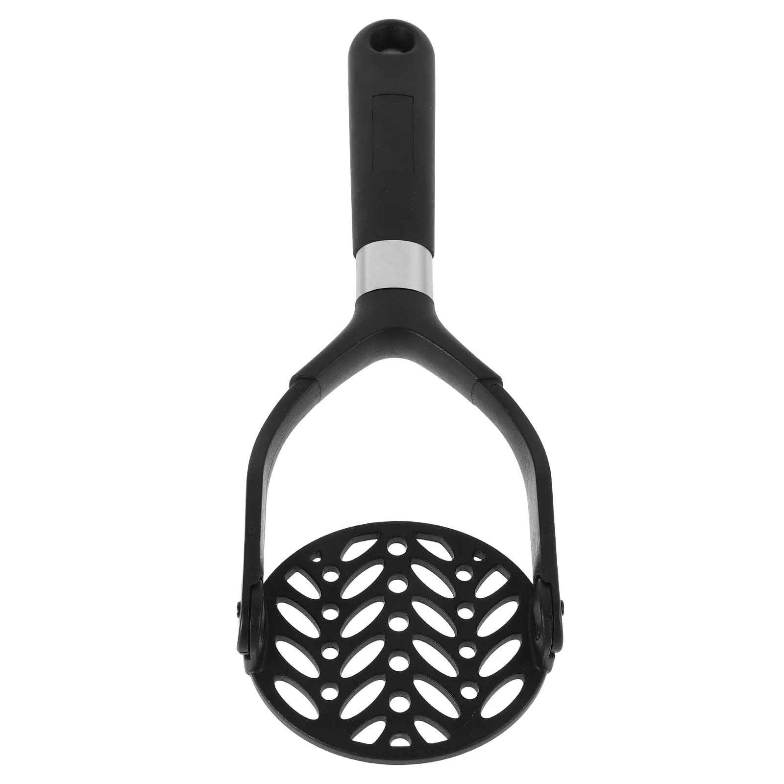 

Black Handle Foldable Potato Masher Baby Food Smasher Non Scratch Vegetable Ricer Manual Pressing Tool Easy Clean Kitchen Tool