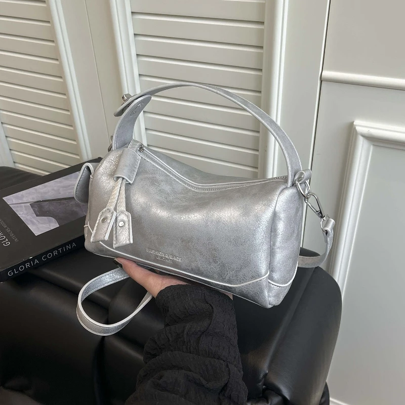 

Модная весенняя женская сумка через плечо, креативная сумка-подушка, повседневная и простая сумка-кроссбоди, стильная и универсальная сумка для поездок на работу.