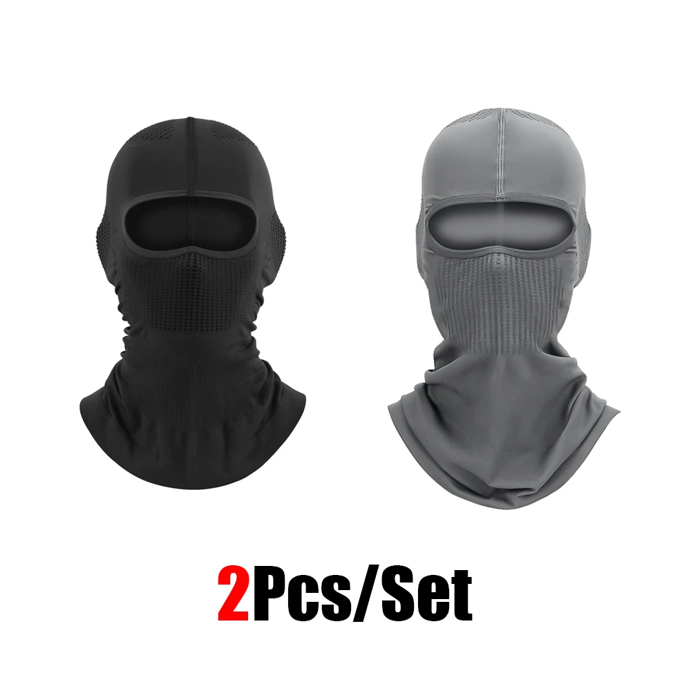 1 Stück/2 Stück/4 Stück Elastische Atmungsaktive Sturmhaube Fahrrad-Vollgesichtsmaske Outdoor Ski Motorrad Maske Schal Helm Innenmütze