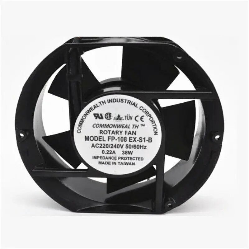 

Axial fan FP-108EX-S1-B 220V 38W dual bearing fan oval 172x150x51mm