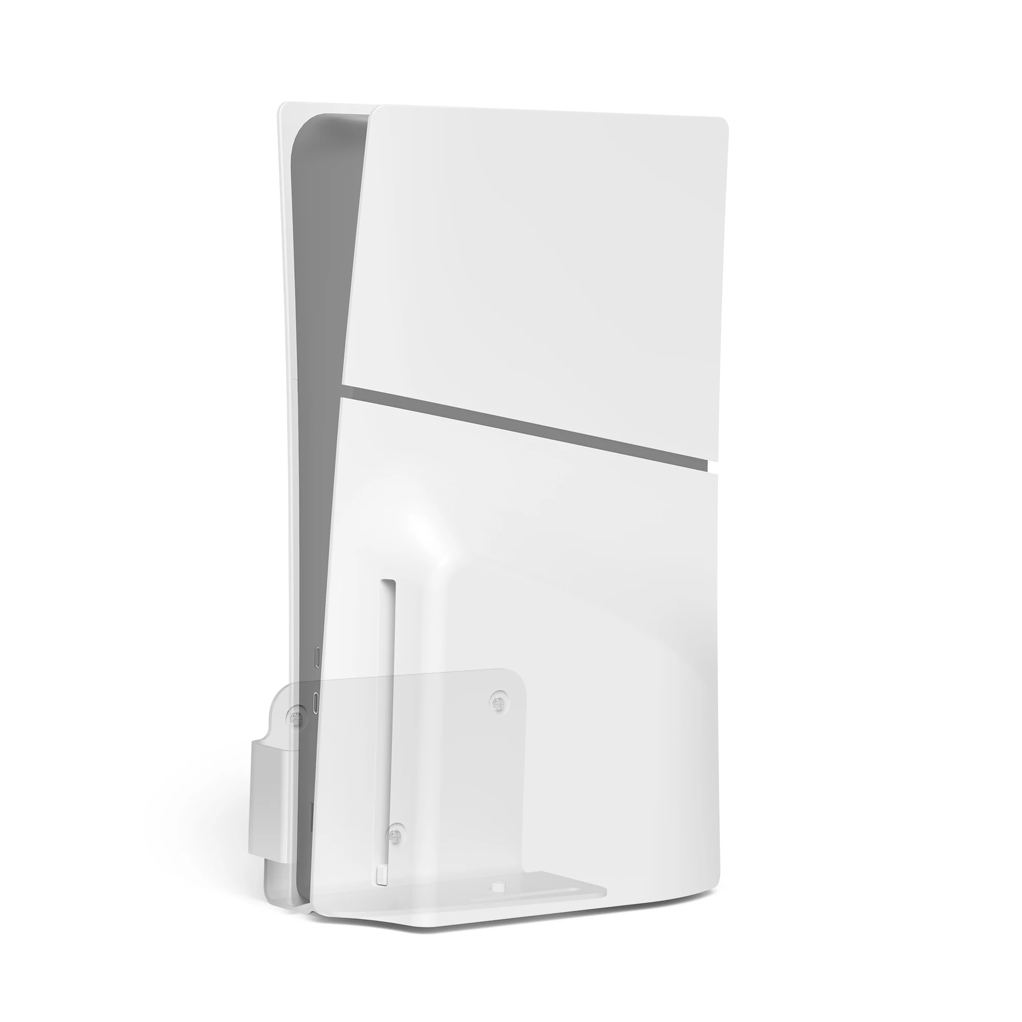 Soporte de Pared de Aluminio para PlayStation 5 Slim Edición Digital y Edición con Disco, Soporte de Pared para PS5-Slim