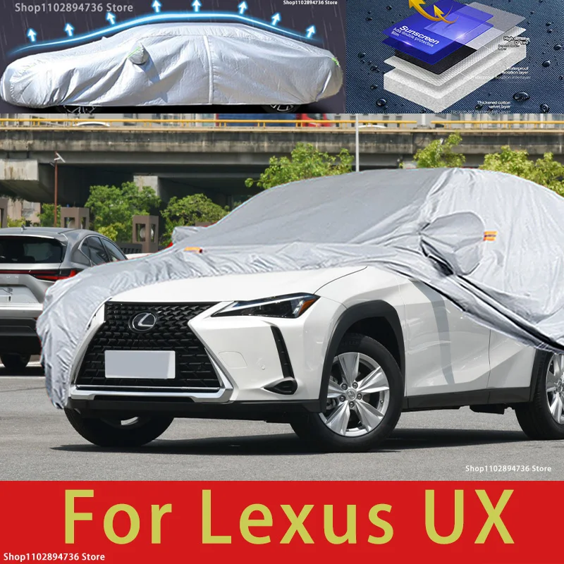 

For Lexus UX Car protective cover, sun protection, cooling protection, car clothing, car paint protection auto