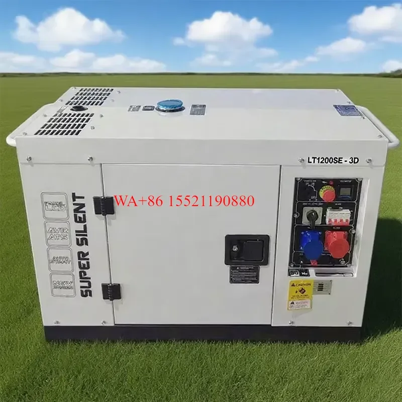 WMWMNU 50KW Auto Start Silent Diesel Generator Set Three Phase Water Cooled 50/60Hz for Home Use Emergency Power
