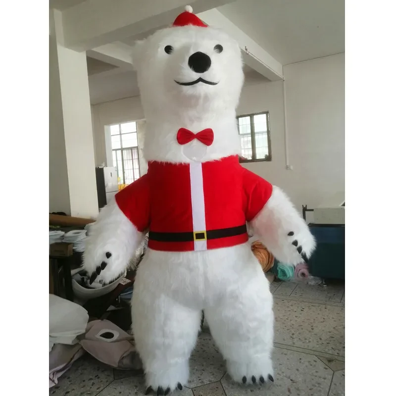 2.6M Inflatable Polar Bear Funny Doll Commercial Costume Wedding Celebration Birthday Party Giant Panda Anime Character Crocodil