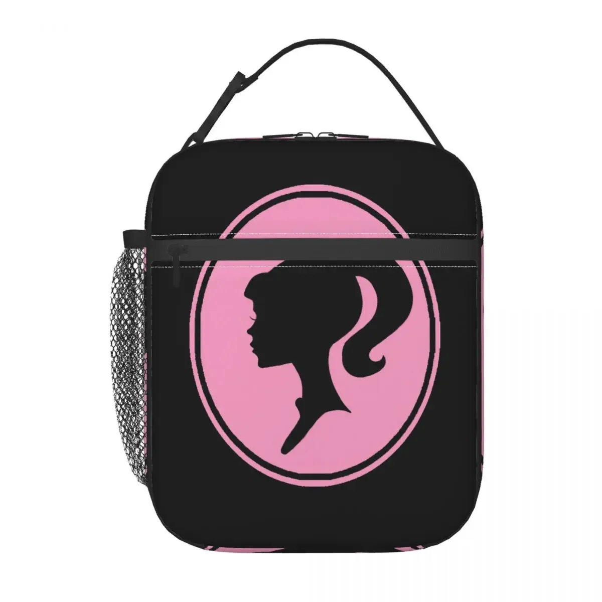 Barbie Pink Girls Y2K Insulated Lunch Bag Portable Lunch Container Thermal Bag Tote Lunch Box Work Outdoor Food Storage Bags