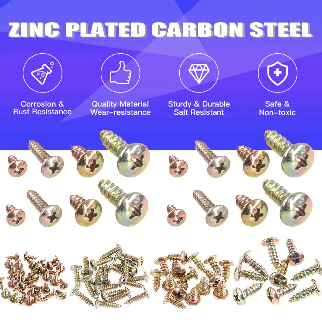 Комплект из 170 автомобильных U-образных зажимов и винтов, 9 размеров для автомобильных зажимов и комплектов винтов для бамперов, приборных панелей