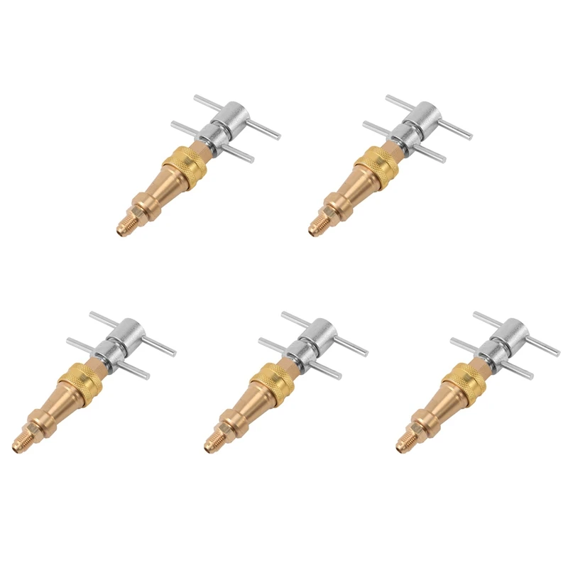 

5X инструменты Мойка высокого давления 1/4 дюйма FNPT Быстроразъемное соединение для холодильника Латунная шайба Быстроразъемное подключение Plugglobal Stock Готовый