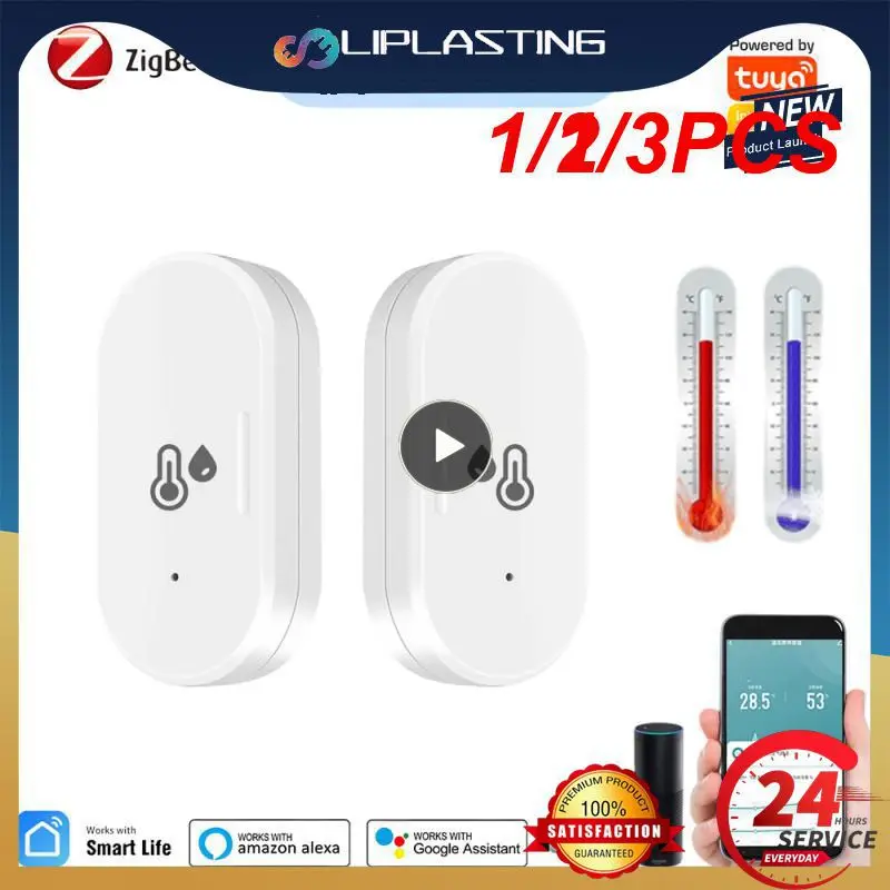 1/3PCS Accurate Battery Reliable Efficient Temperature Wireless Easy-to-use Mini Home Automation Long-lasting Smart