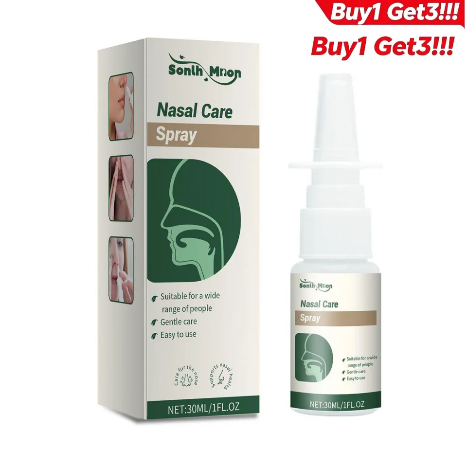 

Buy 1 Get 3 Plant-Based Nasal Spray Xanthium Extract Gentle Cleansing Formula