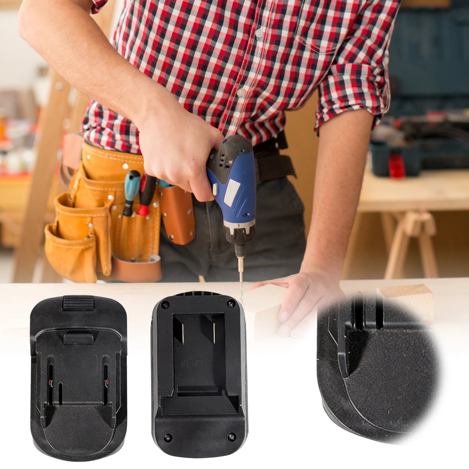 

For Makita Taiei Battery Converter Adapter Body Conversion Power Tool Interchangeable Adapter For Lithium Batteries Accessories