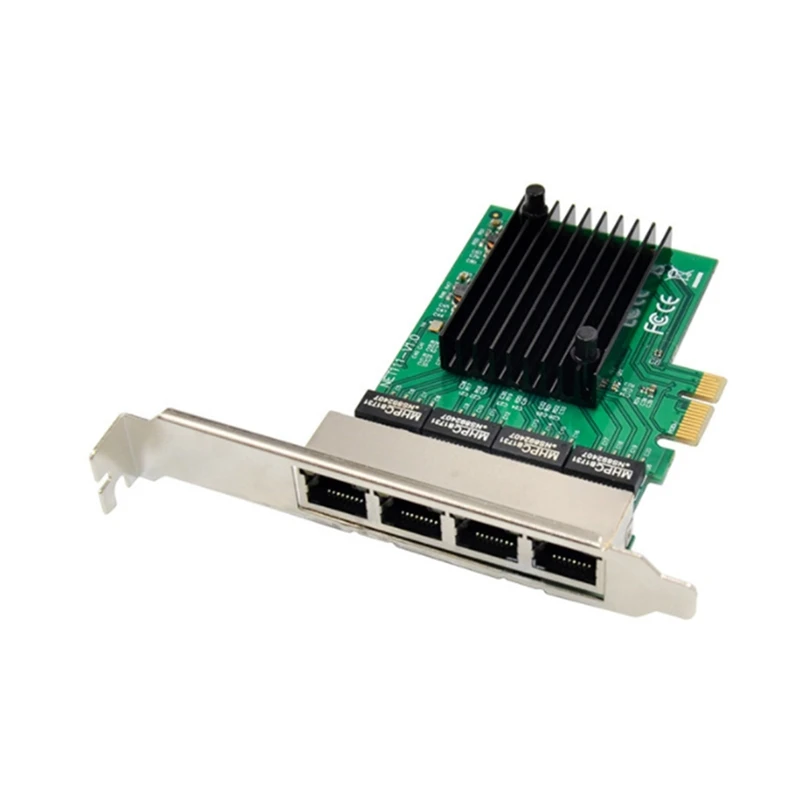 

Чипсет PCI-E X1 RTL8111F, 4 порта, 10/100 Мбит/с