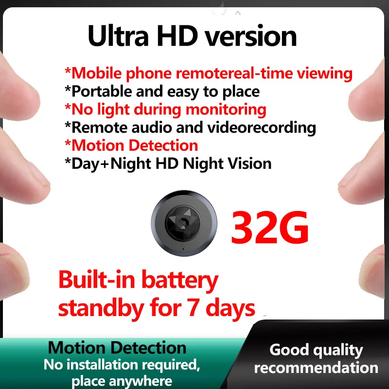 Brand m Super High-Definition Surveillance Camera Home Plug-In-Free Installation-Free Cat Eye Global Mobile Phone Remote Universal Home Wifi Wireless 360-Degree Panoramic Non-Micro Non-Pinhole Non-Mini Non-Invisible Non-Hidden Non-Hidden Sense 5886