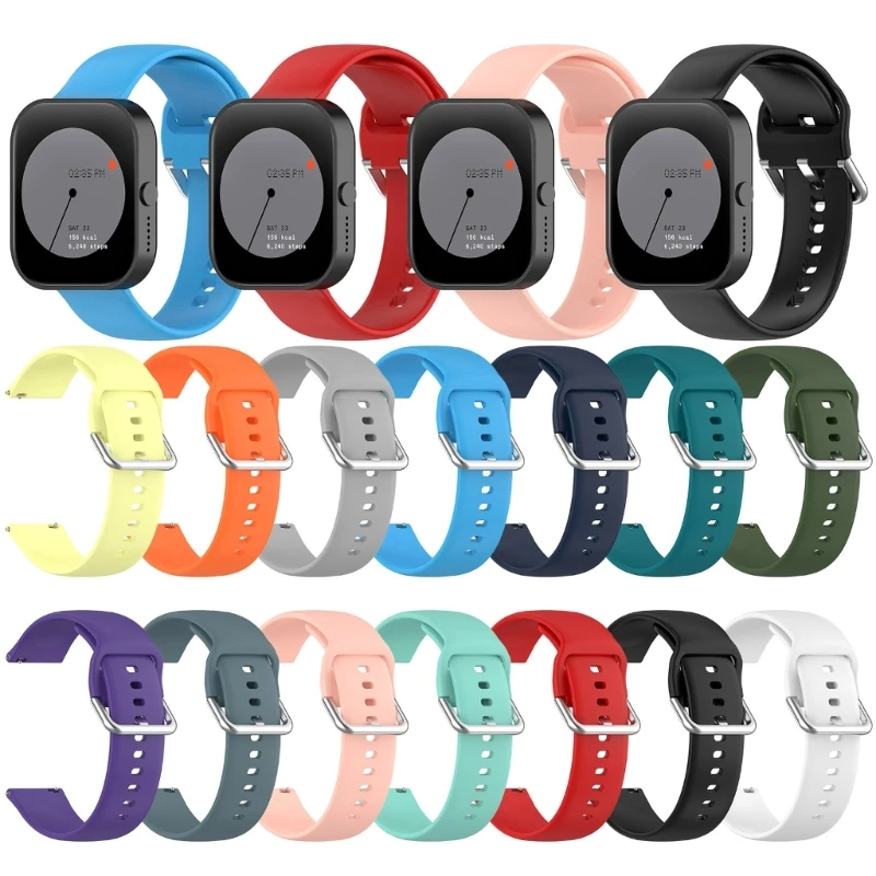 Силиконовые ремни K1AA для умных часов CMF Watch (D395) Ремешки для часов Браслеты