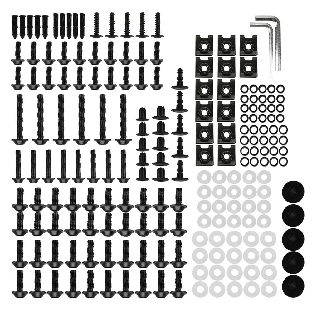 

FOR HONDA CB250 CB250R CB300F CB300R CB400 CB400F Motorcycle Accessories Complete Full Fairing Bolts Kit Screws Nuts Clips