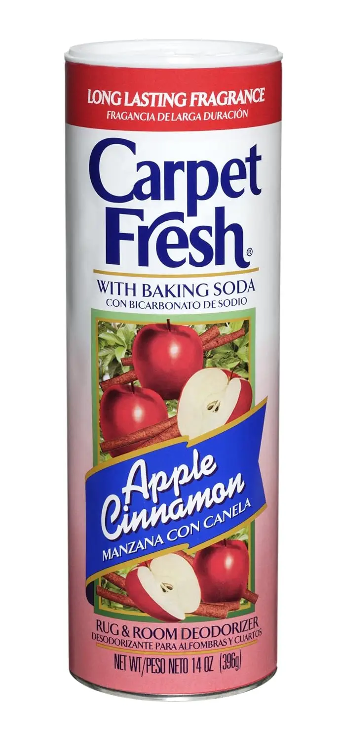 

Дезодорант для ковров и помещений с пищевой содой, ароматом корицы и яблока, 14 унций [упаковка из 12 штук]