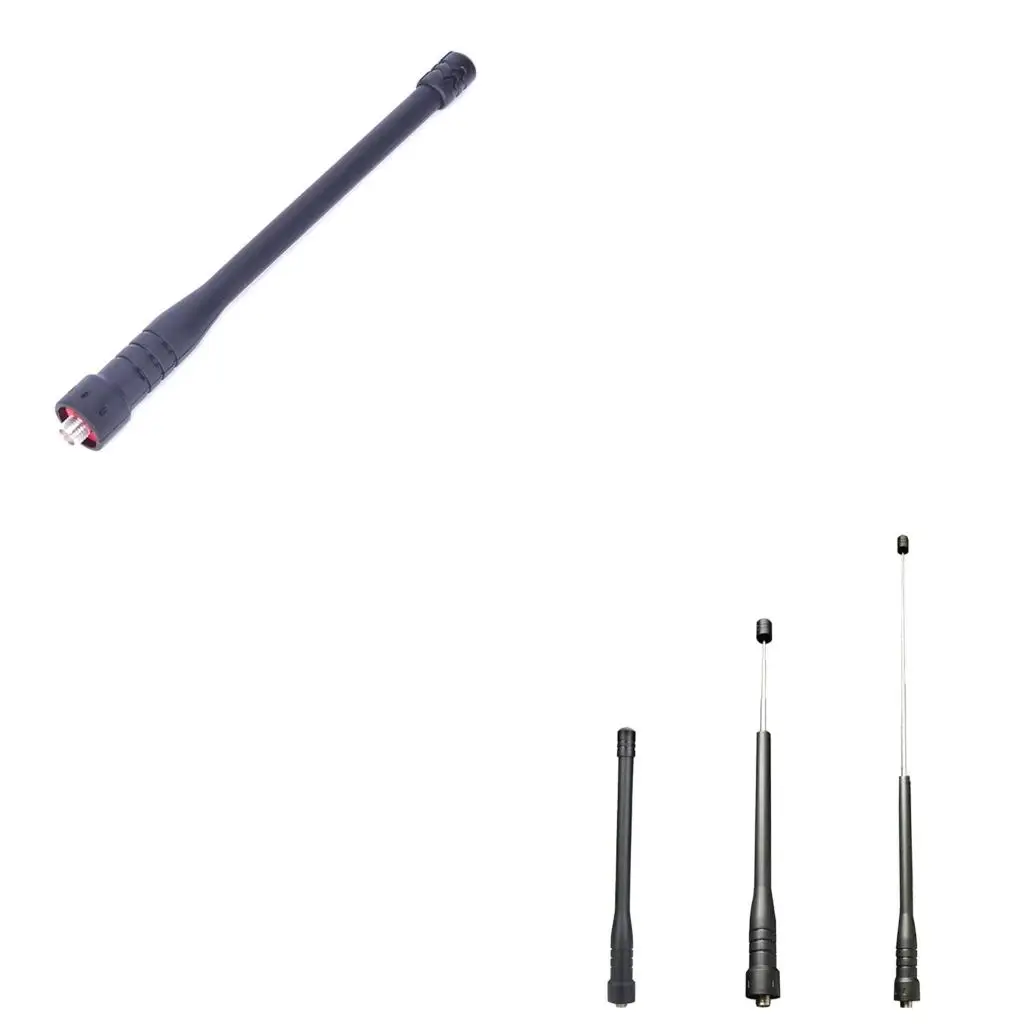 Wide Band Telescopic/Rod Soft Antennas for Walkies Talkies 4.5Inch to 17inch Antennas 2.15dBi Aerials