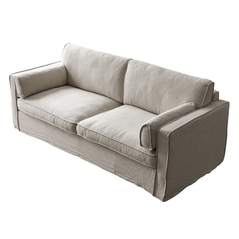 

Wabi Sand Cream Wind B & B Flax Nordic Simple Small Apartment Living Room Removable and Washable Single Double