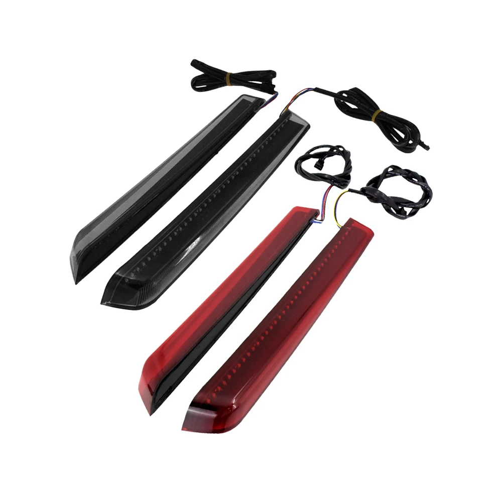 

LED Running Brake Turn Signal lights For 2014-2022 Harley Touring models Smoke/Red