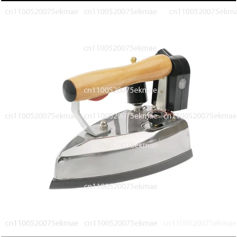 1200W Electric Steam Iron, 110V Industrial Heating Iron Exhaust Vents Water Tank Dry/Steam Ironing, Flattening Clothes Wrinkles