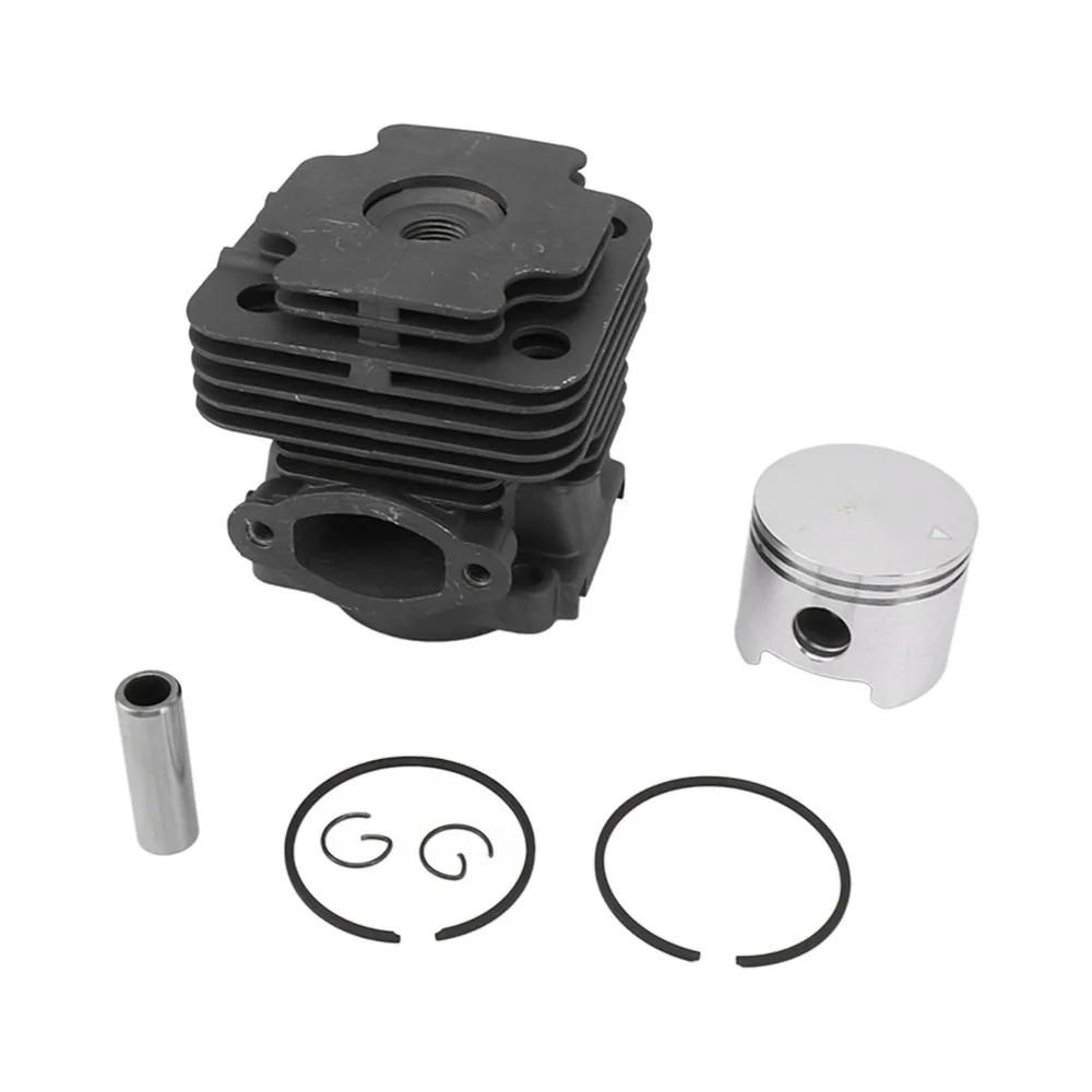 Grey Cylinder Piston Kit Compact Easy to Install Chainsaw Cylinder Piston Metal Piston Assembly Kit for 753 753T for EFCO 8530