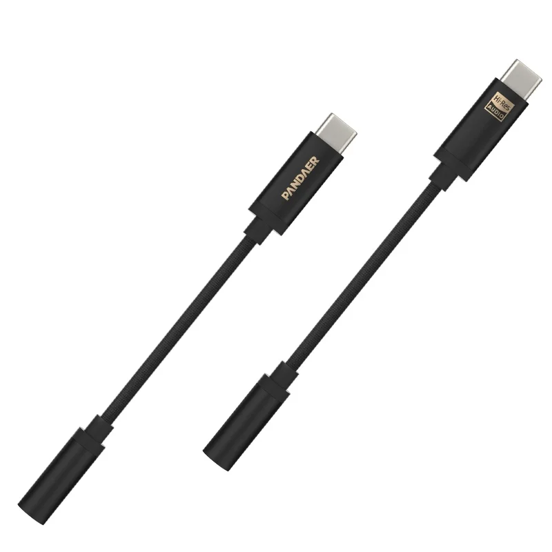 ЦАП-усилитель для наушников MEIZU PANDAER, переходник с TYPE C на 3,5 мм, Портативный Hi-Fi-усилитель для наушников с низкой задержкой, Hi-Res