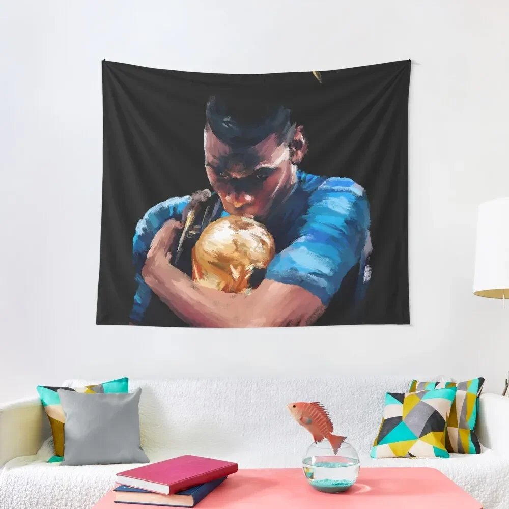 

Champion Paul Pogba Tapestry Room Aesthetic Bedroom Decor Tapestry