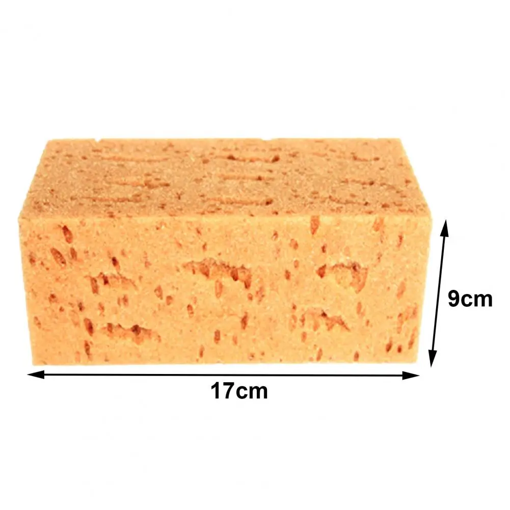 Premium Auto Care Sponge Durable Car Yellow Sponge Block Thick Cleaning Tool Cleaning Sponge for Wall Tile