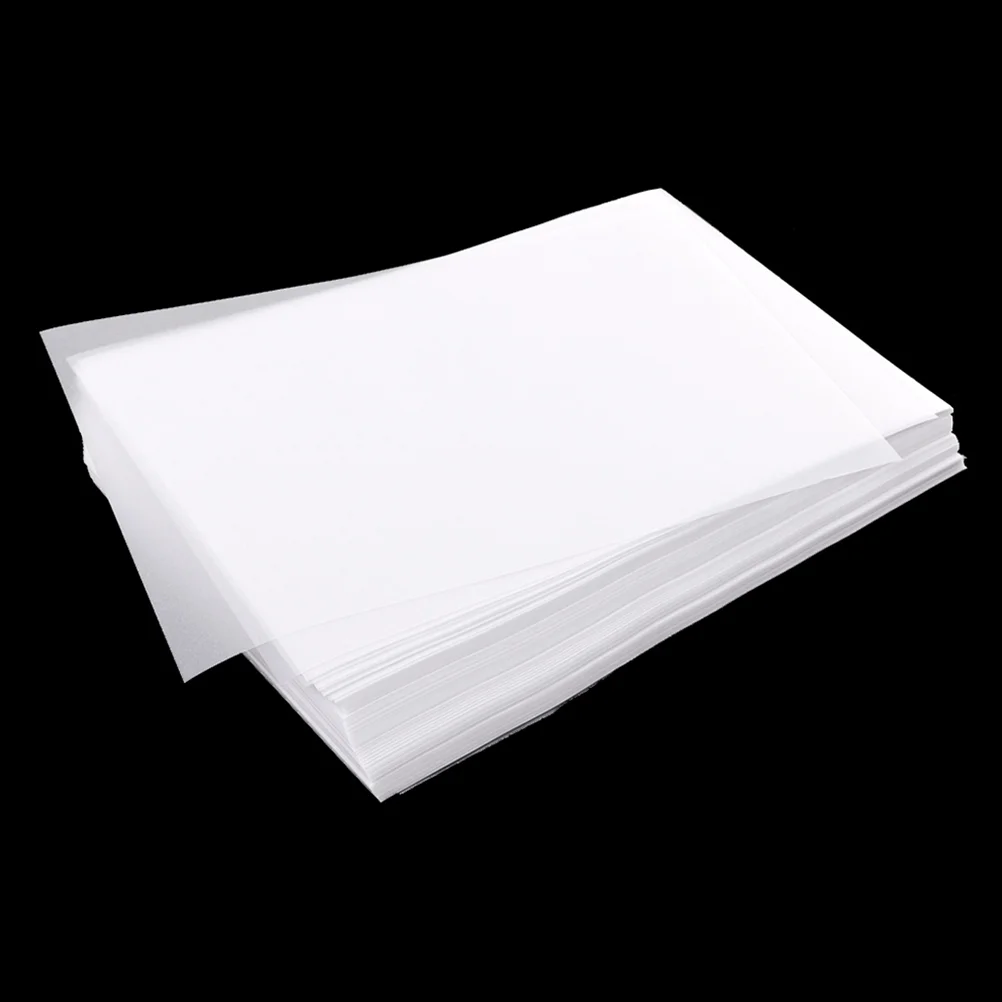 tracing vellum white trace caligraphy paper translucido claro transparente copia chinesa crianca estudante criancas 200 pcs 01