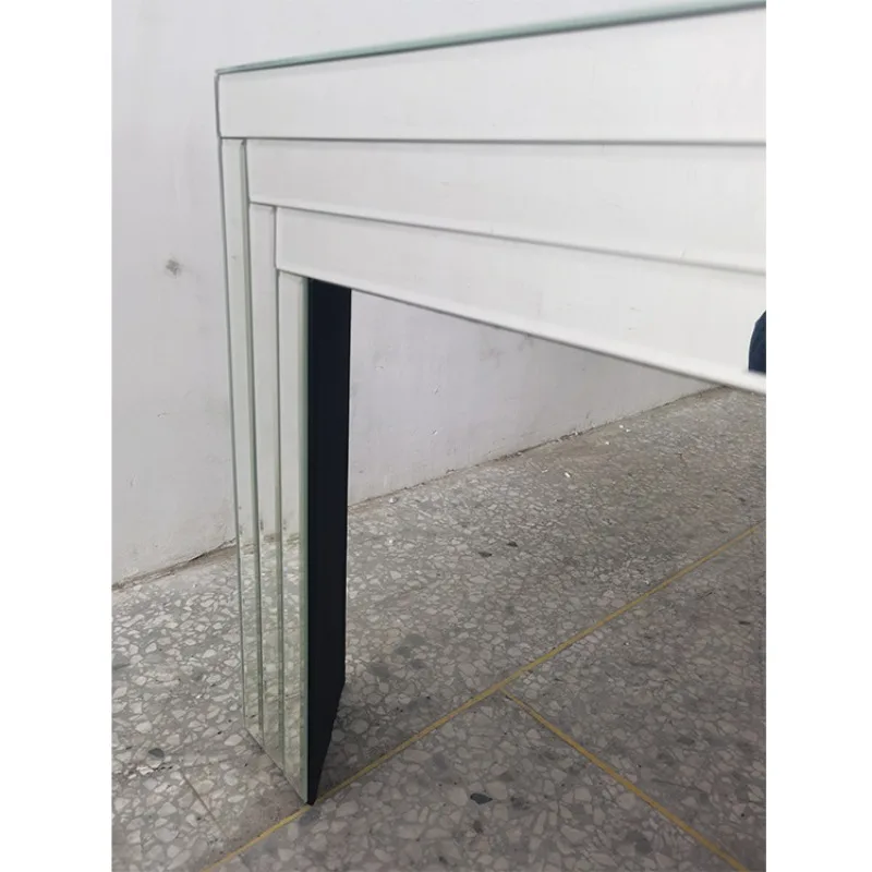 Mirror furniture, broken diamonds, coffee tables, coffee tables, living rooms, bedroom furniture, glass manufacturers, export wh