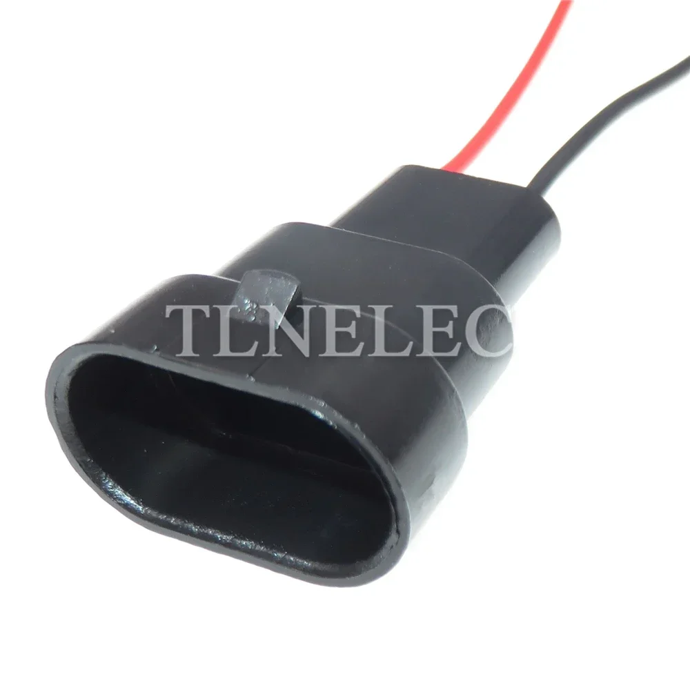 Kabel Soket Lampu Hernia Mobil 2 Pin dengan Kabel Pengontrol HID Otomatis Konektor Tertutup 12059183