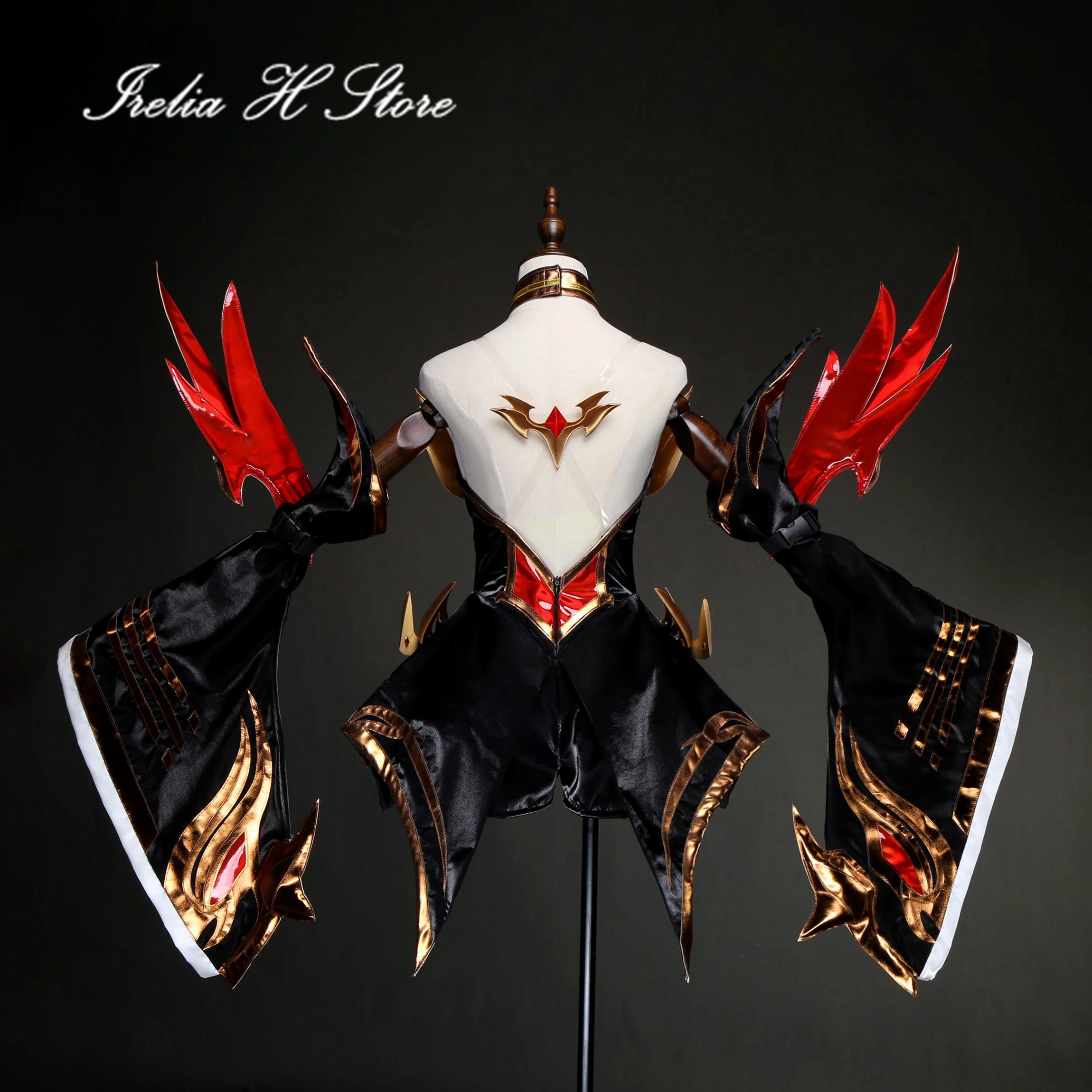 Irelia H Store Inmortal Ahri LOL Inmortal ahri Cosplay Costume Halloween party dress female image 3
