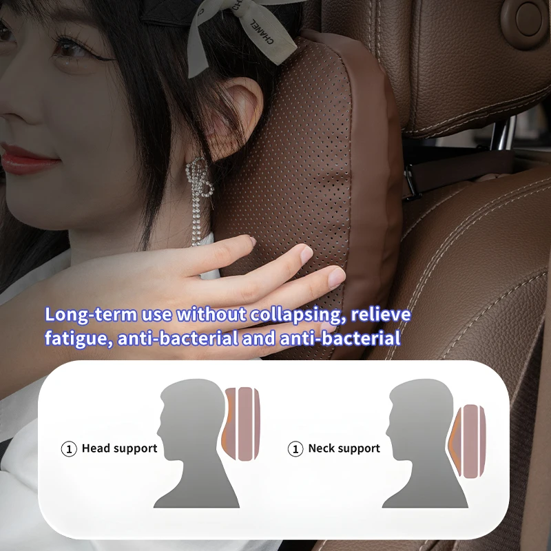 Car Headrest Waist Pillow Neck Cushion Seat Headrest Lumbar Support Pillow For Lexus CT ES GS NX IS250 CT200h IS300h ES300h