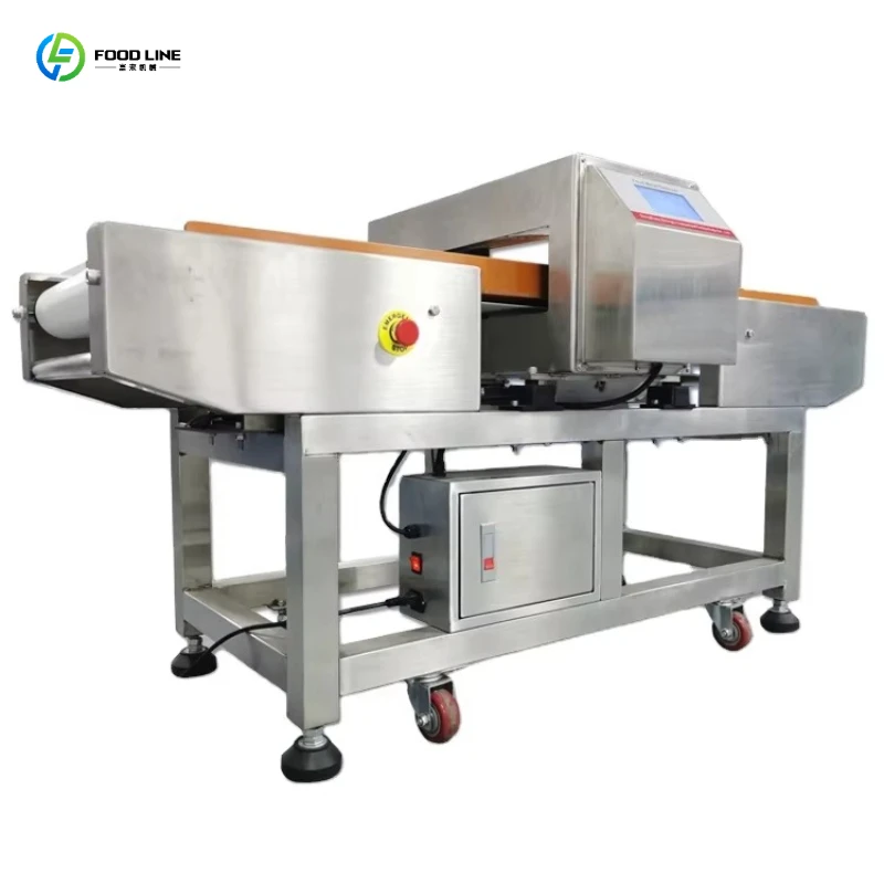 Food Metal Detector Stainless Steel Multi-Frequency Anti-Interference AutoReject for Liquid Sauce Granule Slurry