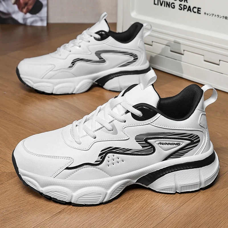 

Men's sports shoes new breathable four season wear-resistant fashion versatile casual light outdoor running leisure sports shoes