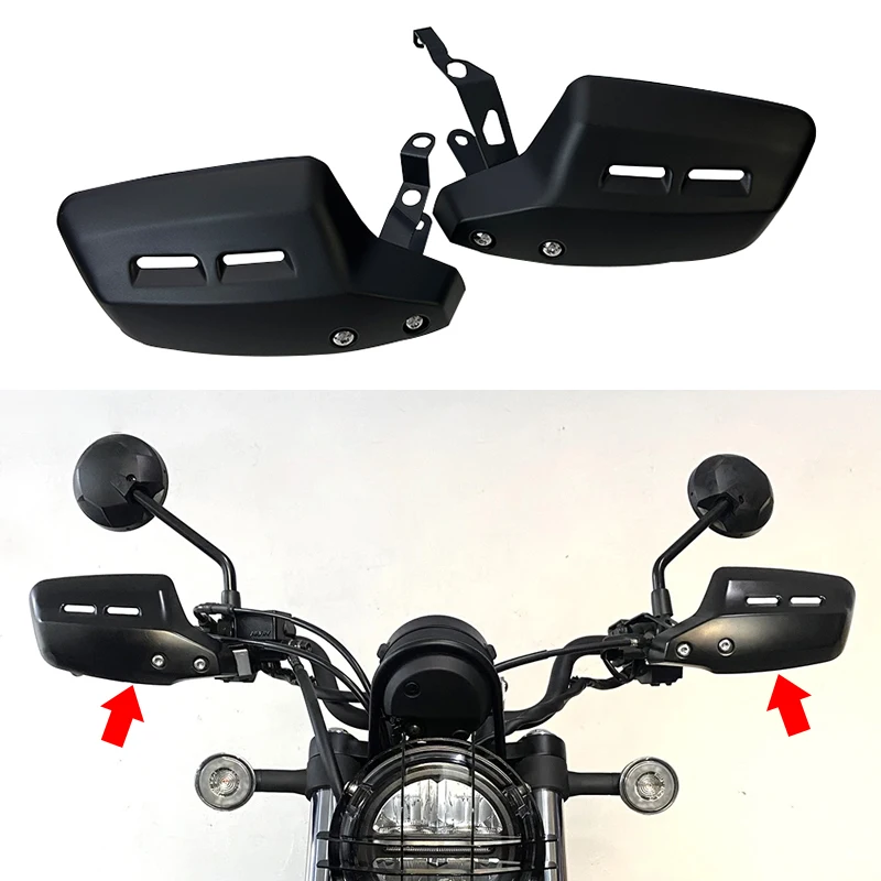 For Honda CL500 CL250 CL 500 SCL500 2023-2024 Motorcycle Handguard Shield Hand Guard Protector Windshield Accessories
