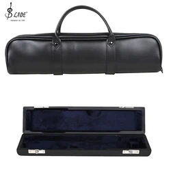 SLADE 16 Holes Flute Bag Portable Waterproof Leather Flute Case Cover Carrying Bag Musical Instrument Parts & Accessories