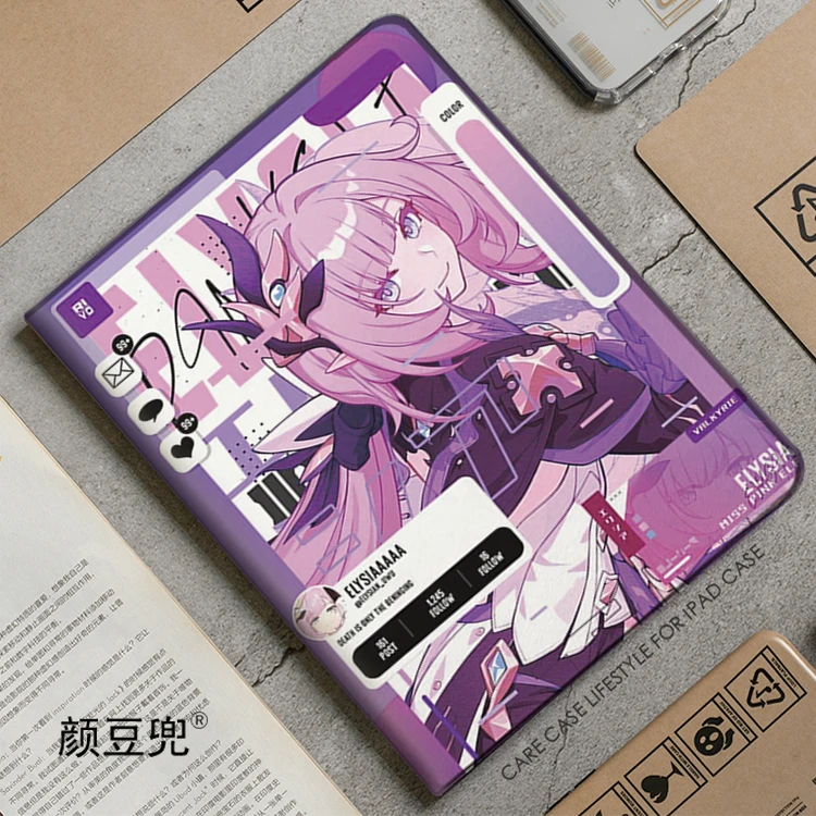 

Elysia Anime Honkai Impact Case For iPad 10.2 8th Air 4 5 Mini 5 6 Case Luxury Silicone For iPad Air 4 iPad 10 Pro 11 13 in 2024