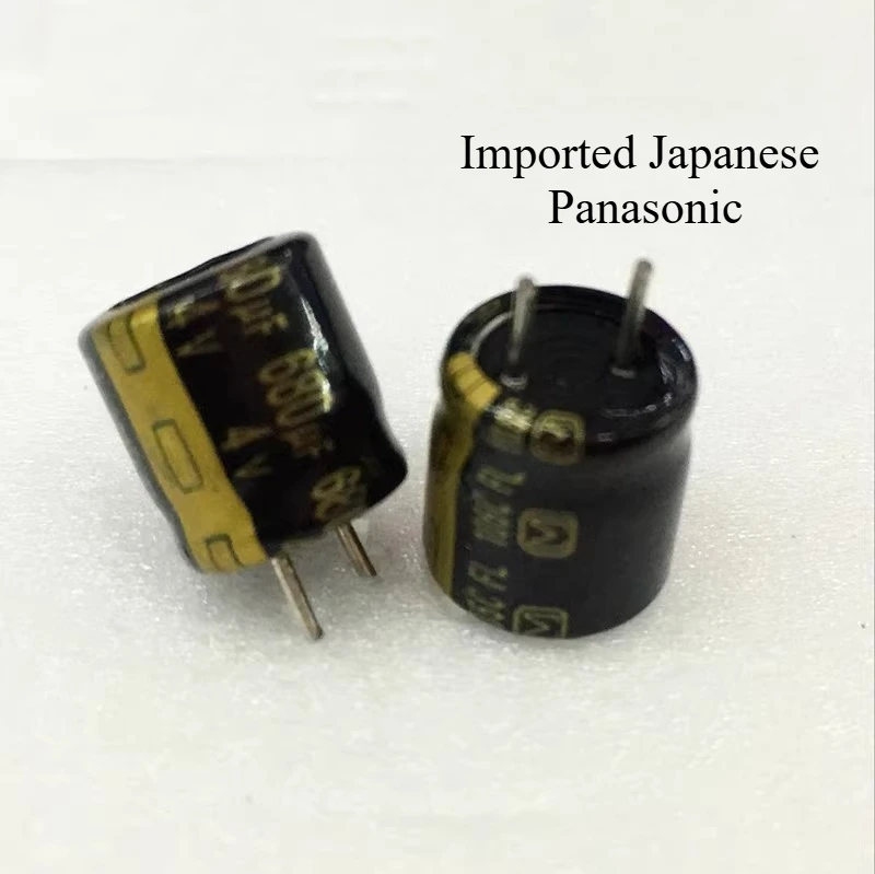 

2Pcs 4V680UF High frequency low resistance computer main board commonly used electrolytic capacitor 680UF 4V