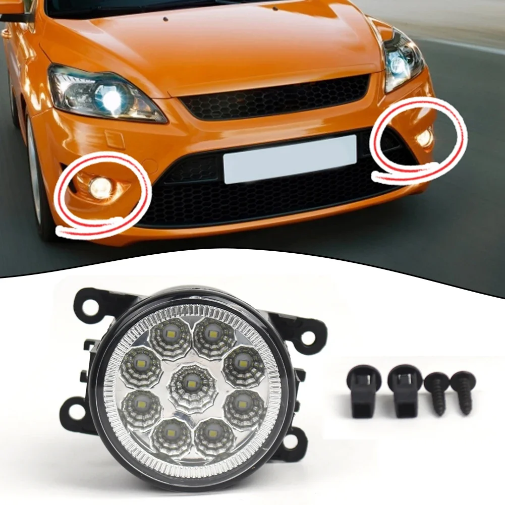 

White LED Fog Lights Easy To Use Automotive Lighting Fog Light Replacement OE Number 4F9Z15200AA Wear-Resistant Material