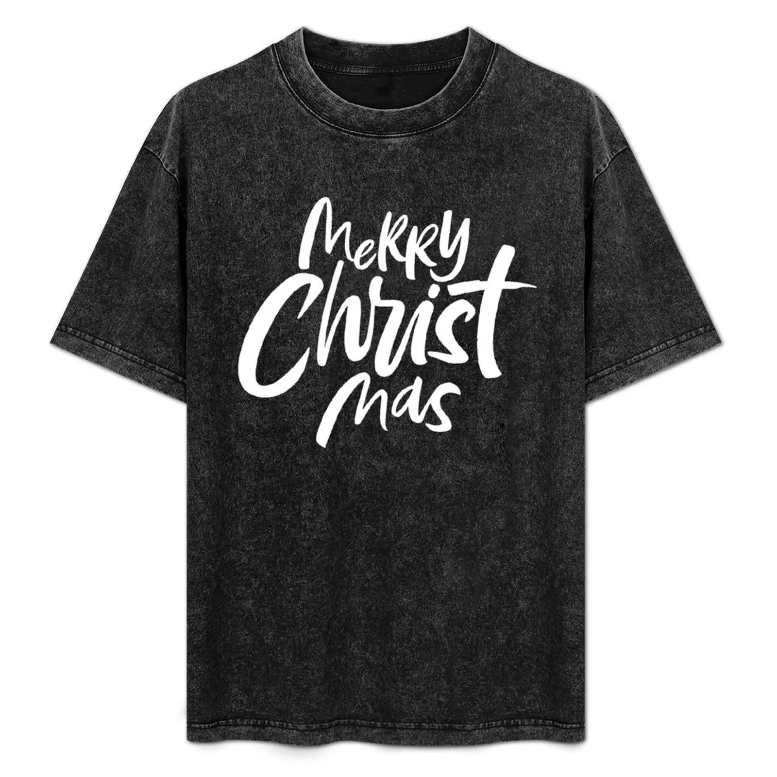 

Merry CHRIST Mas - Christian Christmas Lettering - Religious T-Shirt sublime hippie clothes shirts graphic compression shirt men