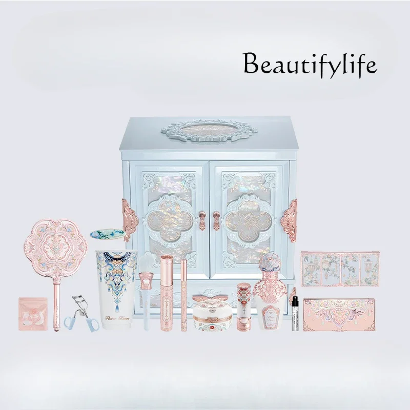 [New Year's Gift] Flower Knowledge Butterfly Cloud Shoulder Series allin full set of makeup free gift box