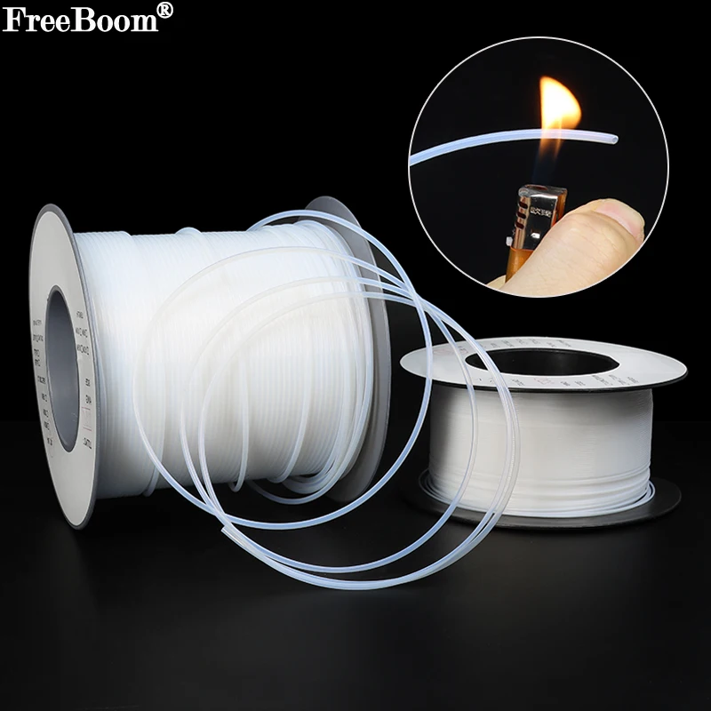 

1~100m PTFE Tube 30L - 0L Translucent F46 Insulated Capillary 2.5KV 150V Heat Protector Temperature Corrosion Resistant Pipe